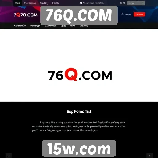 Experiência do usuário no site 76Q.COM